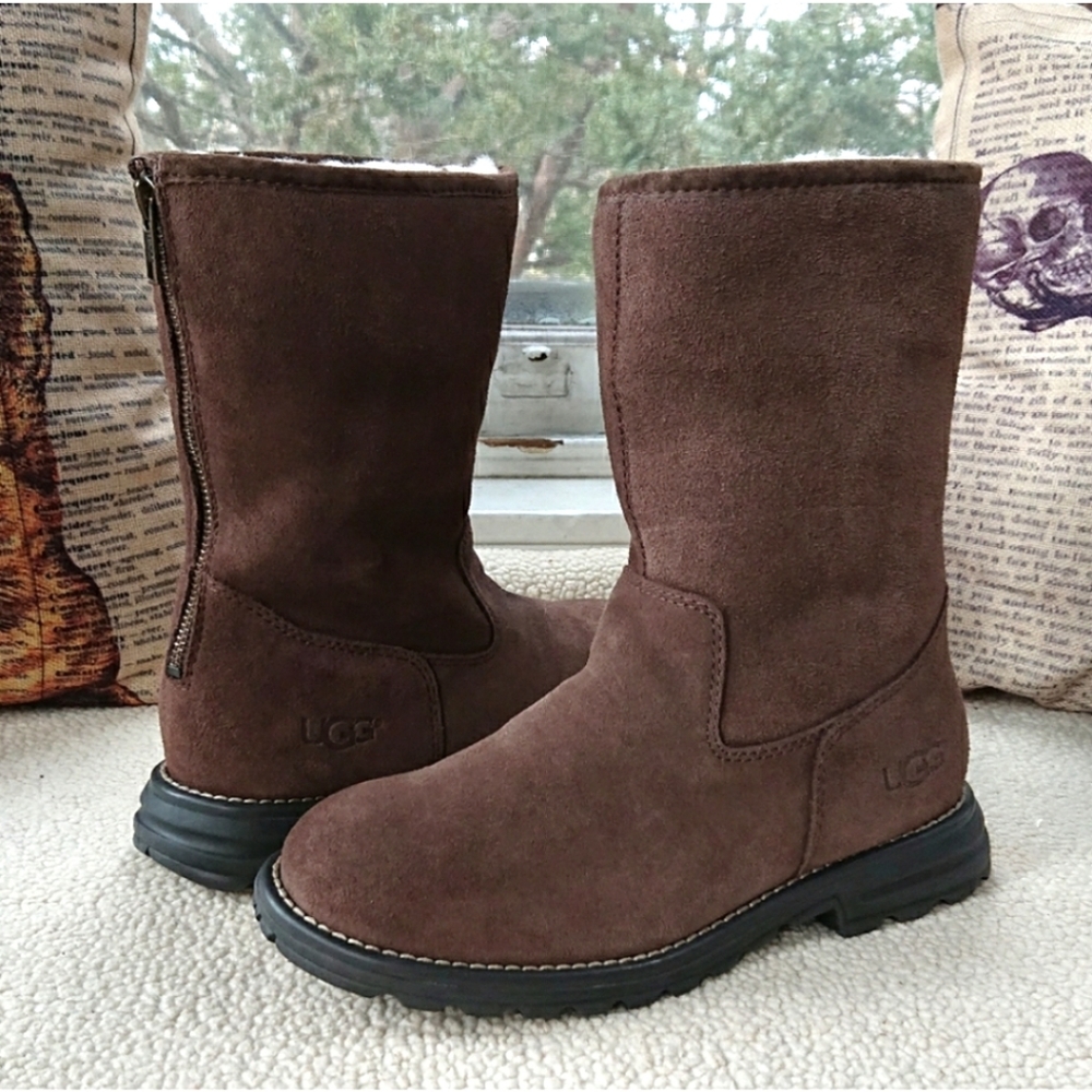 UGG "Langley" Lined Waterproof Leather Boot